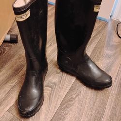 Forever Young Women's Long Shaft Rain Boots, Size 9
