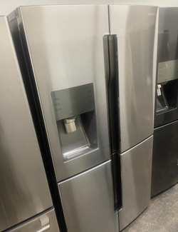 Counter Depth Samsung 4-Door French Door Fridge, Stainless Steel, FrenchDoor