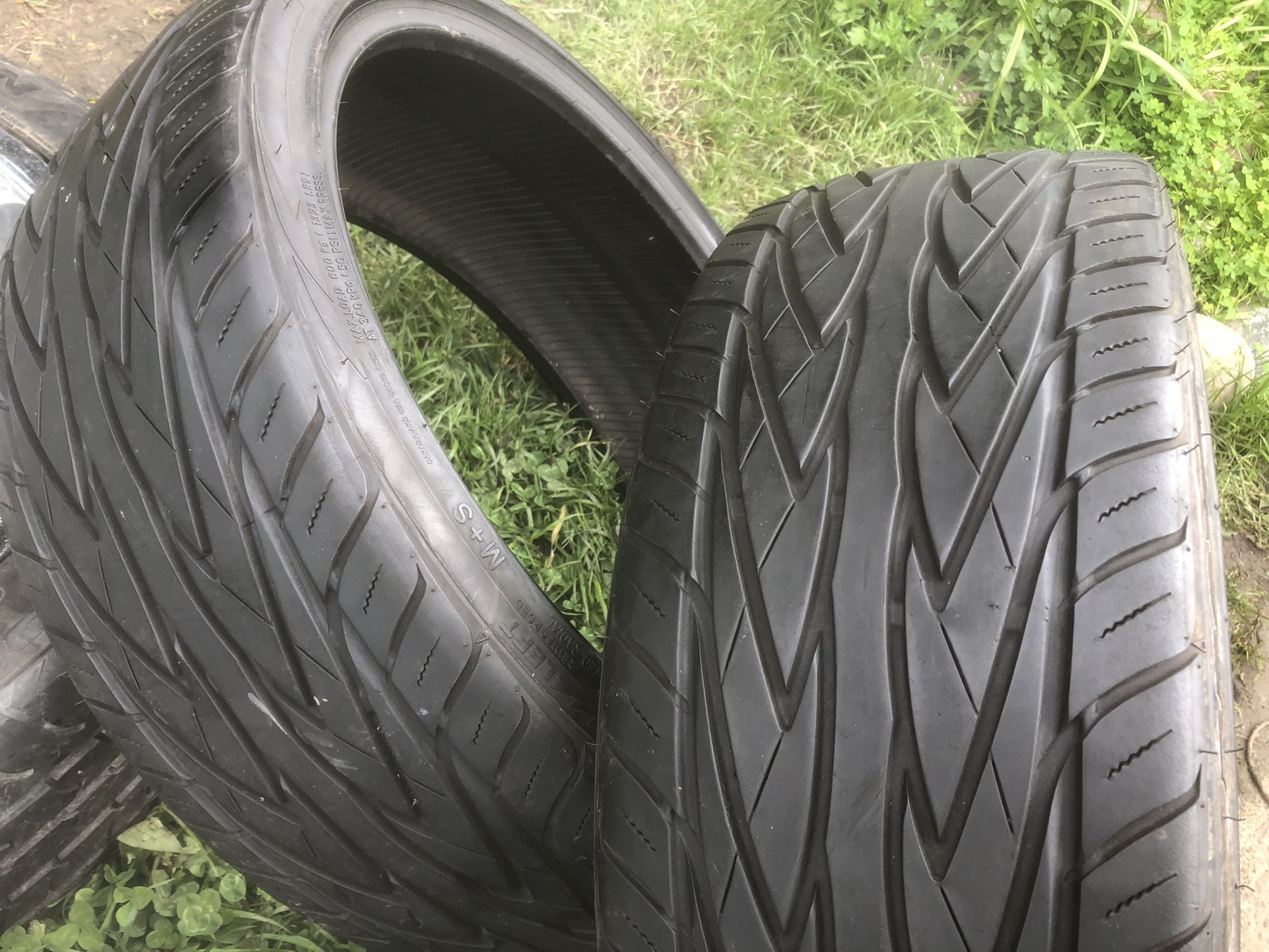 20” Rims With 4 Toyo Proxy