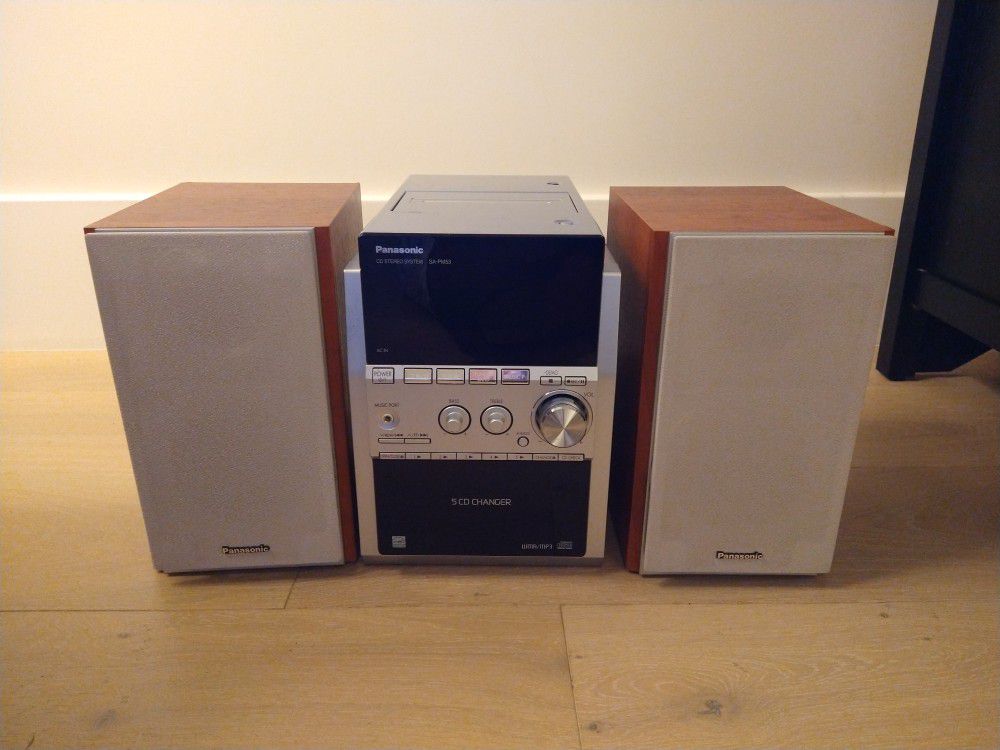 Panasonic compact stereo system