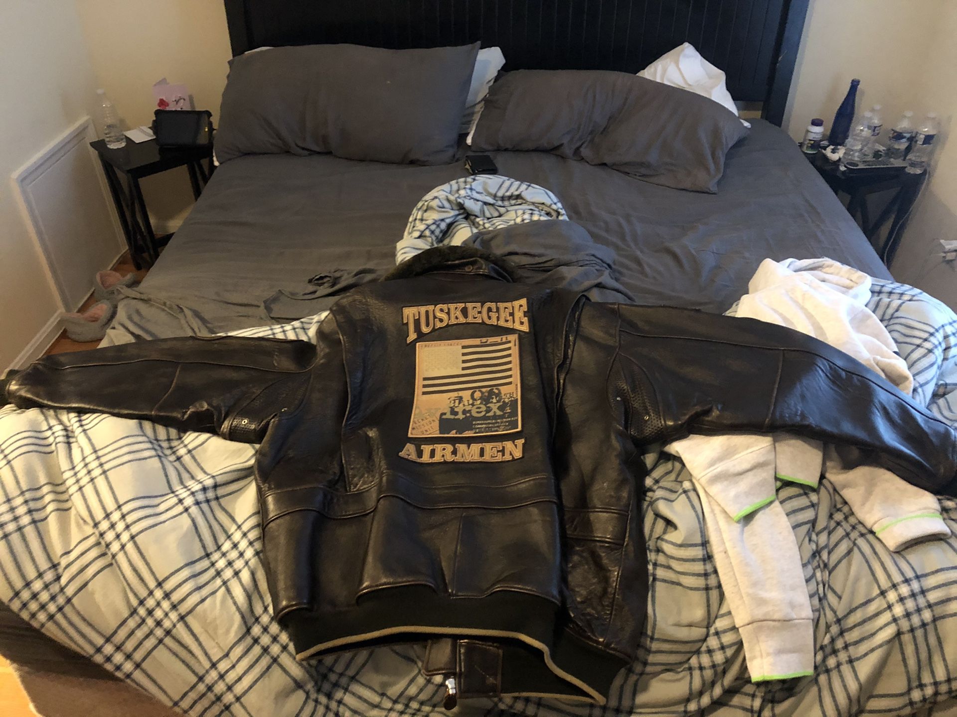 Avirex leather jacket
