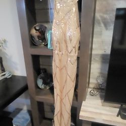 Gold Formal Dress