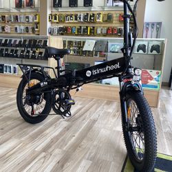 Isinwheel E-bike 20mph Foldable 
