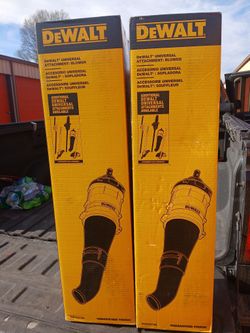 Dewalt Blower Attachment.