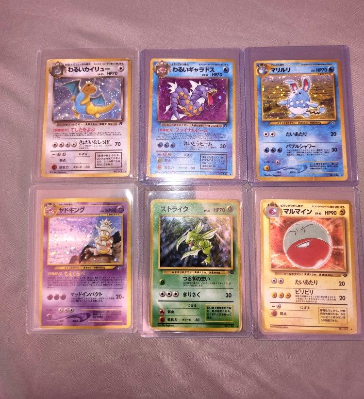 Vintage Pokemon Cards