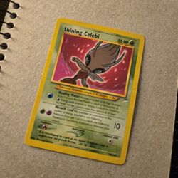 Pokémon Shining Celebi Card