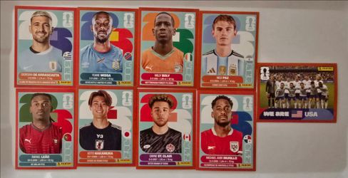 Panini Stickers World Cup 2026 Red Parallel