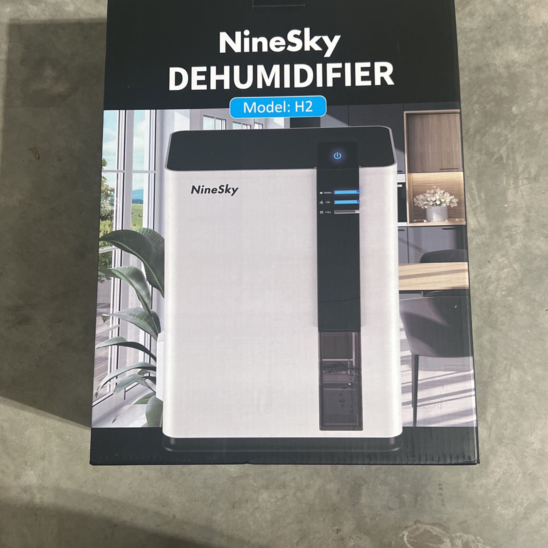 Ninesky Dehumidifier 88 Oz Capacity Brand New 