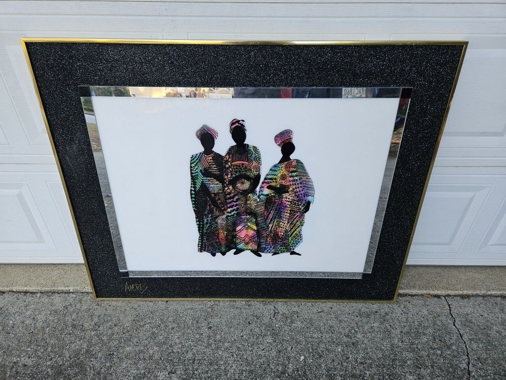 Vintage Large Art Work