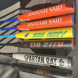 Senior Softball Bats Short Porch Onyx Spartan