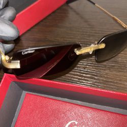 Cartier Core Range 58mm Rectangular Sunglasses