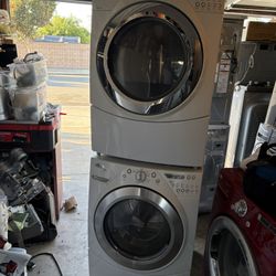 Whirlpool Duet Stackable Washer And Gas Dryer 