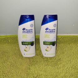 2 Head&shoulder 20.7oz Green Apple Daily Shampoo 