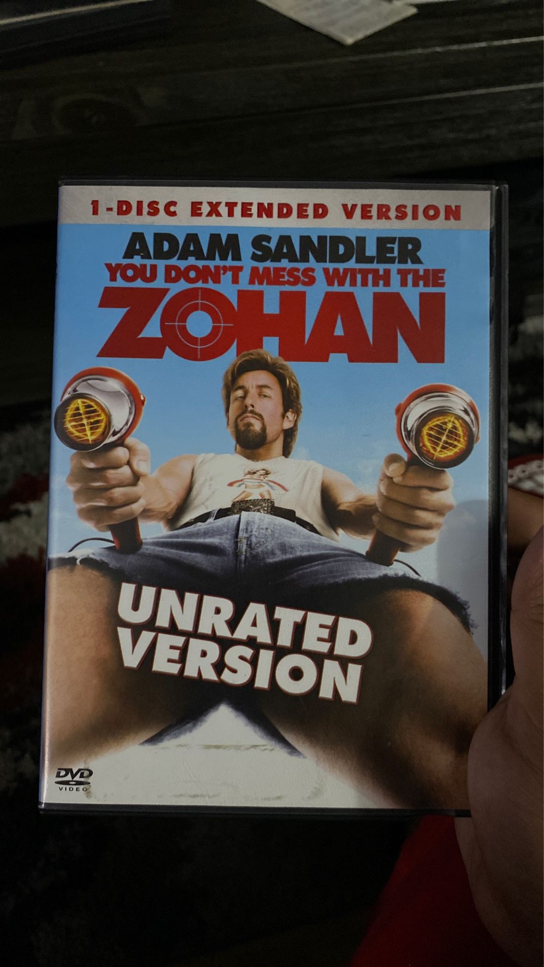 You don’t mess with the Zohan dvd