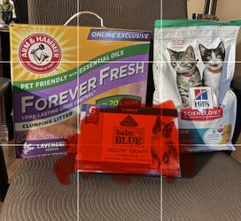 Dry Cat Food, And Arm Lavender fresh