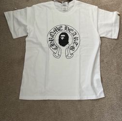BAPE x Chrome Hearts Collab Graphic T-Shirt