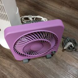Purple fan