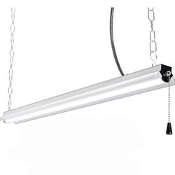 4ft Lithonia Lighting Strip light Fixture 2 Tube 