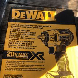 DEWALT 3/8 Impact Wrench 