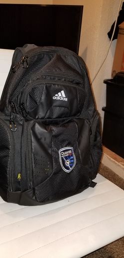 Adidas San Jose Earthquakes back pack
