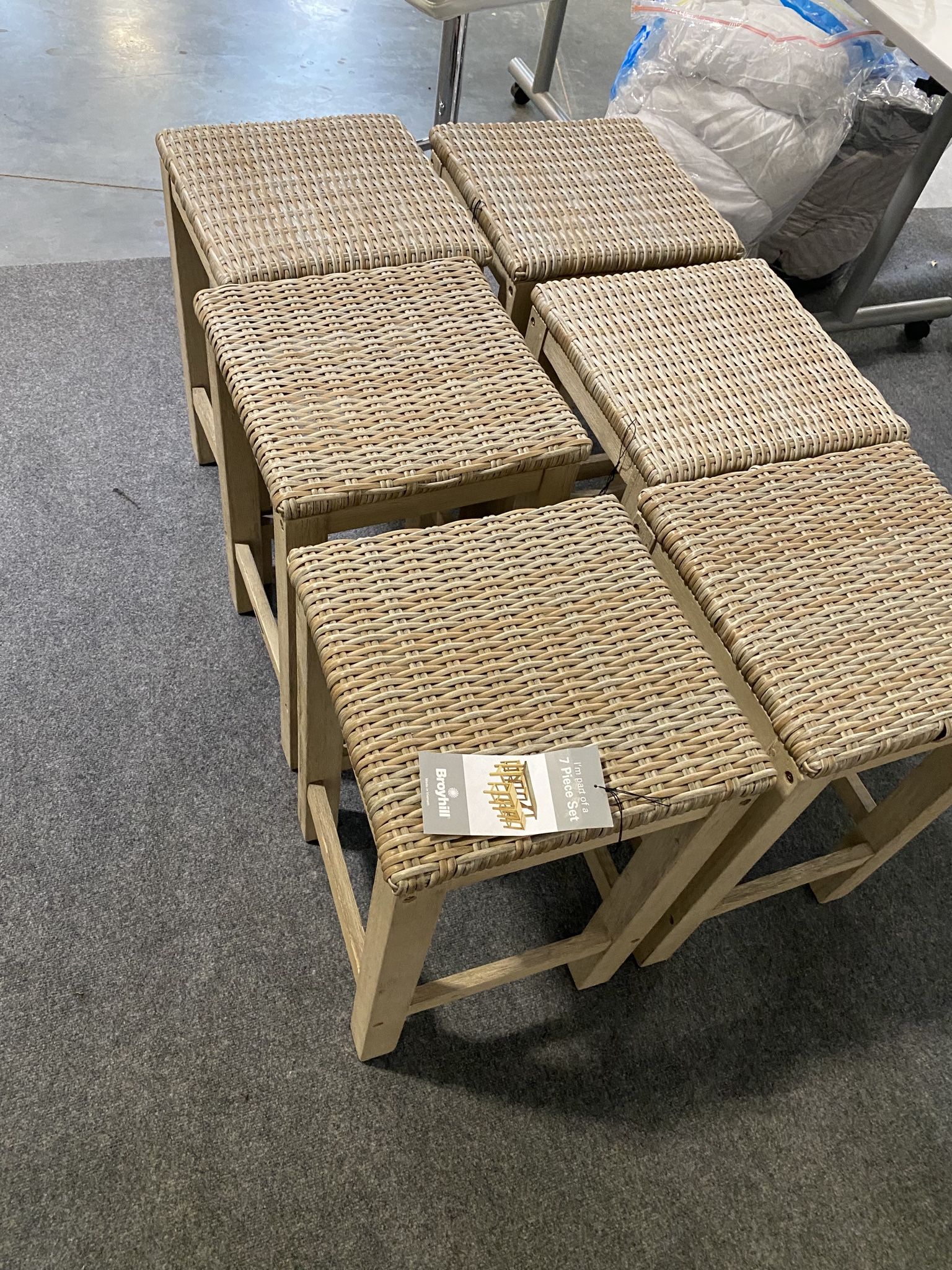 Wicker Stools