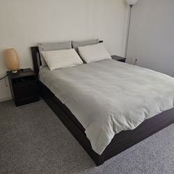 Full queen bedroom furniture set for sale