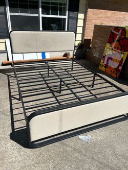 Queen bed frame