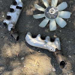 Stock ls Parts Headers And Clutch Fan Ls 5.3 4.8 V8 Headers And Clutch Fan