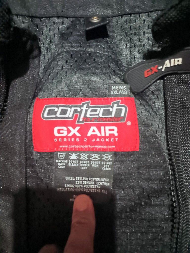 Cortech Tourmaster GX AIR Series 2 Motorcycle Cycle Jacket 