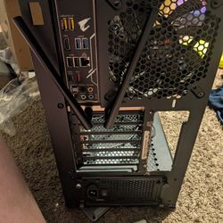 Pc Case Motherboard Fans And Power Supply