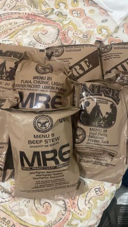 MRE Military Issue Meal Ready-To-Eat