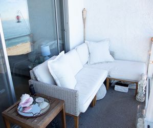 Patio L shaped couch