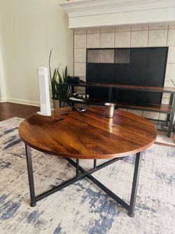 Coffee wood table