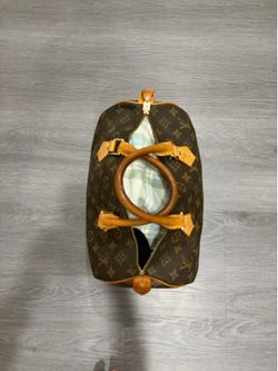 Louis Vuitton Speedy 30 brown monogram canvas handbag