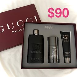 Men’s Gucci Guilty Cologne Set