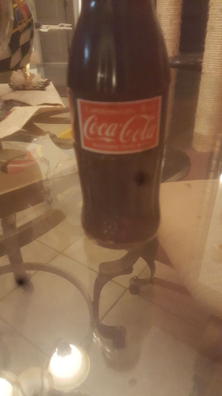 Coca-Cola Large Store Display Brown Glass Bottle
