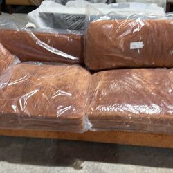 Comfort Fabric couch. 