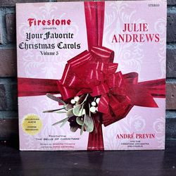 Julie Andrews Christmas Vinyl Record