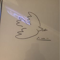 Pablo Picasso Print Framed 