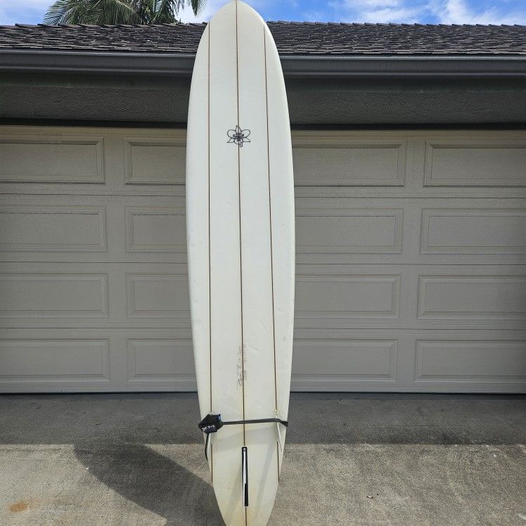 Vintage NECTAR LONGBOARD SURFBOARD 9.6FOOT