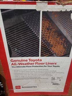 Toyota All Weather Floor Liner