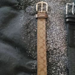 Fairly New Belts And Purse