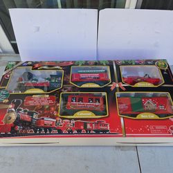 Christmas train set