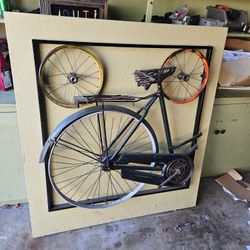 Bicycle portrait
