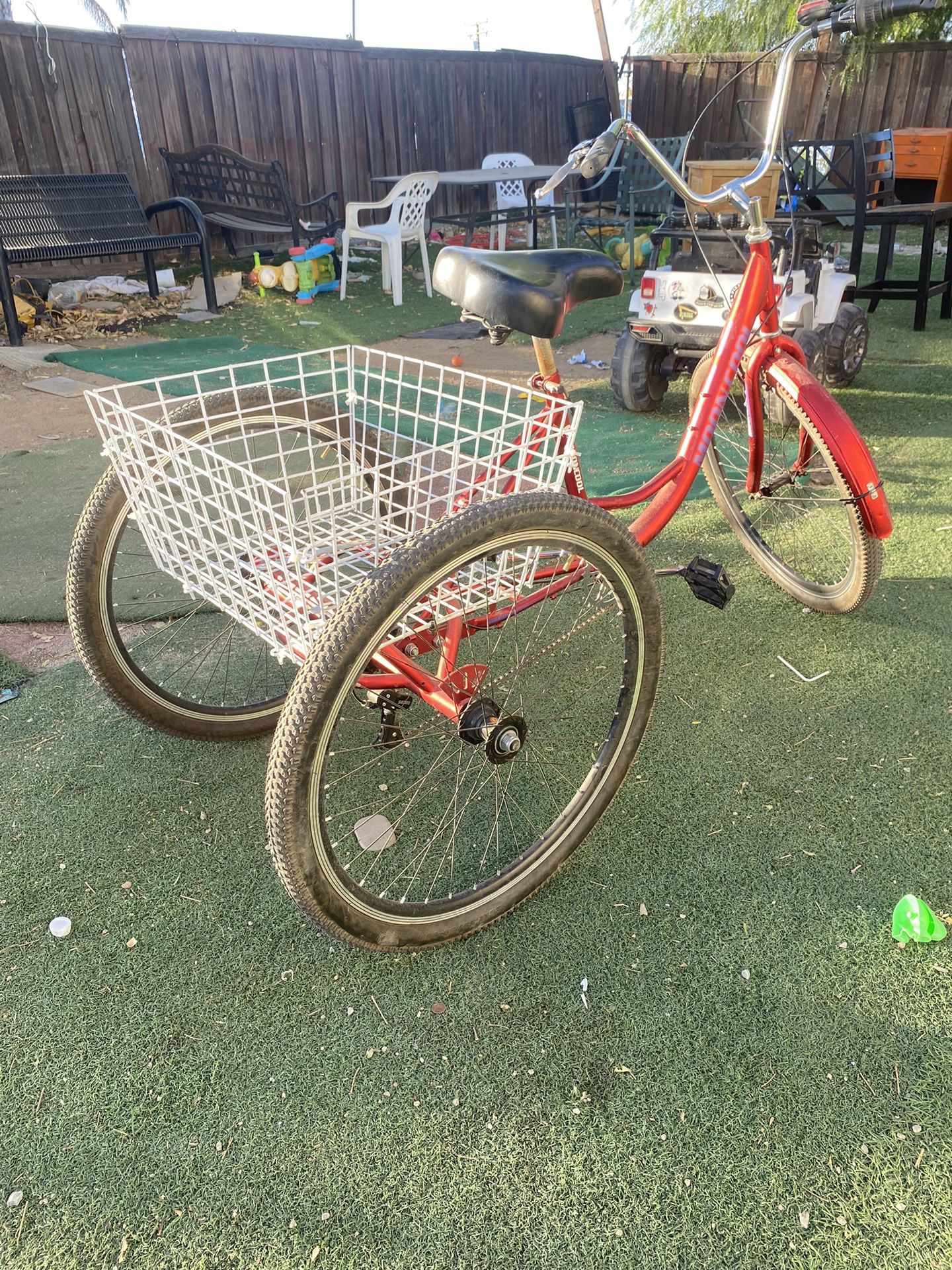 Tricycle 26” Tire Good Condition Work Good