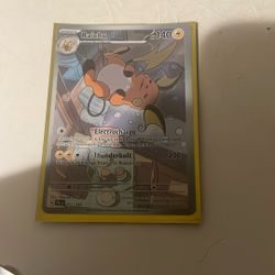 Rachiu Pokemon Card 