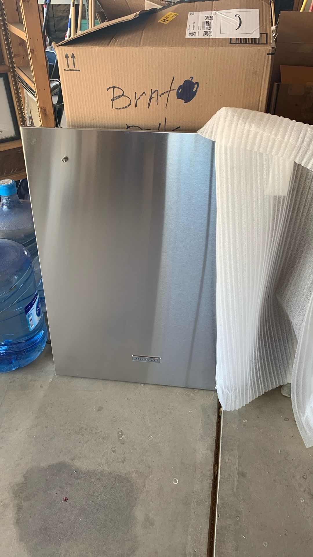 Kitchenaid Dishwasher Stainless Steel Front