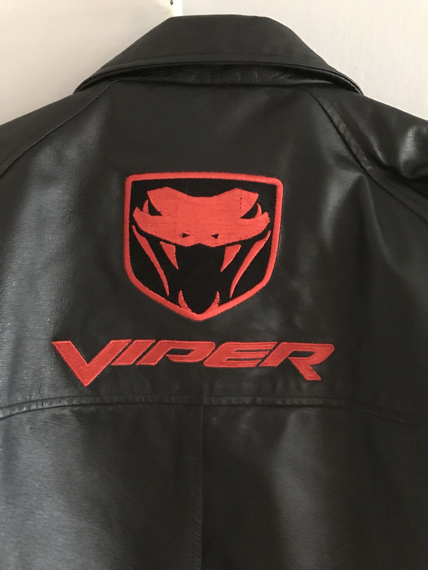 Dodge viper cheap leather jacket