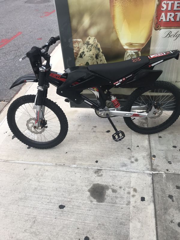 X games pedal bike with dirt bike seat custom one of a kind for Sale in