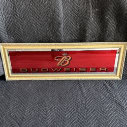 1997 Budweiser 42” Framed Mirror